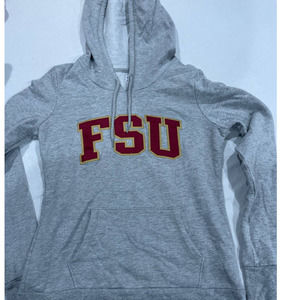 Champion Florida State University Jacket Mens Gray Team Vintage